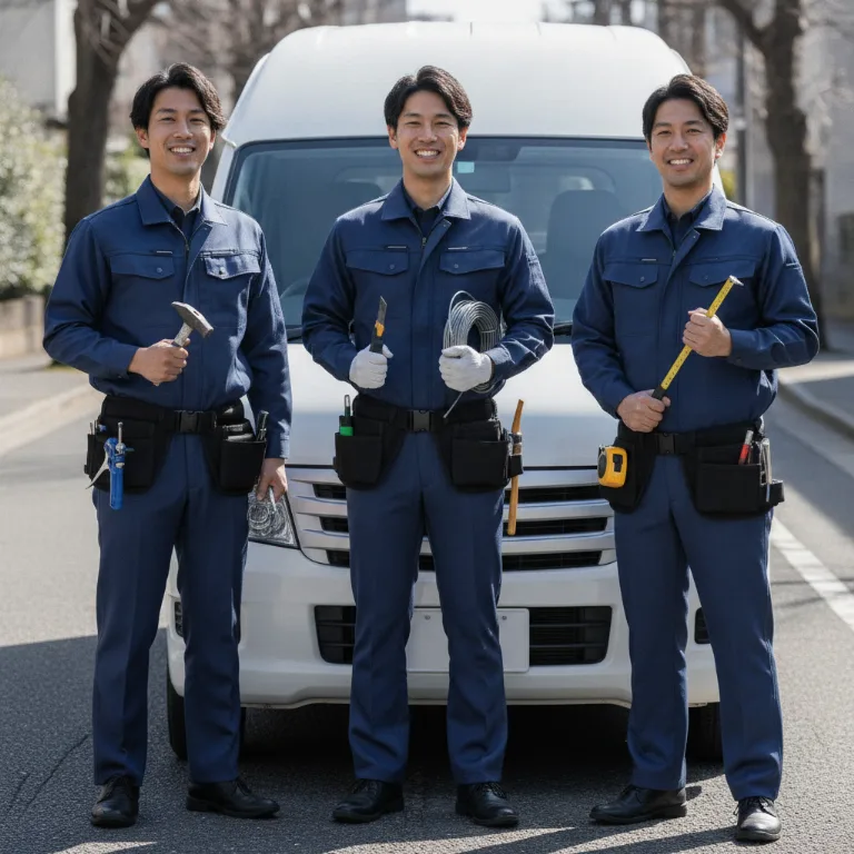 常陸太田市での作業